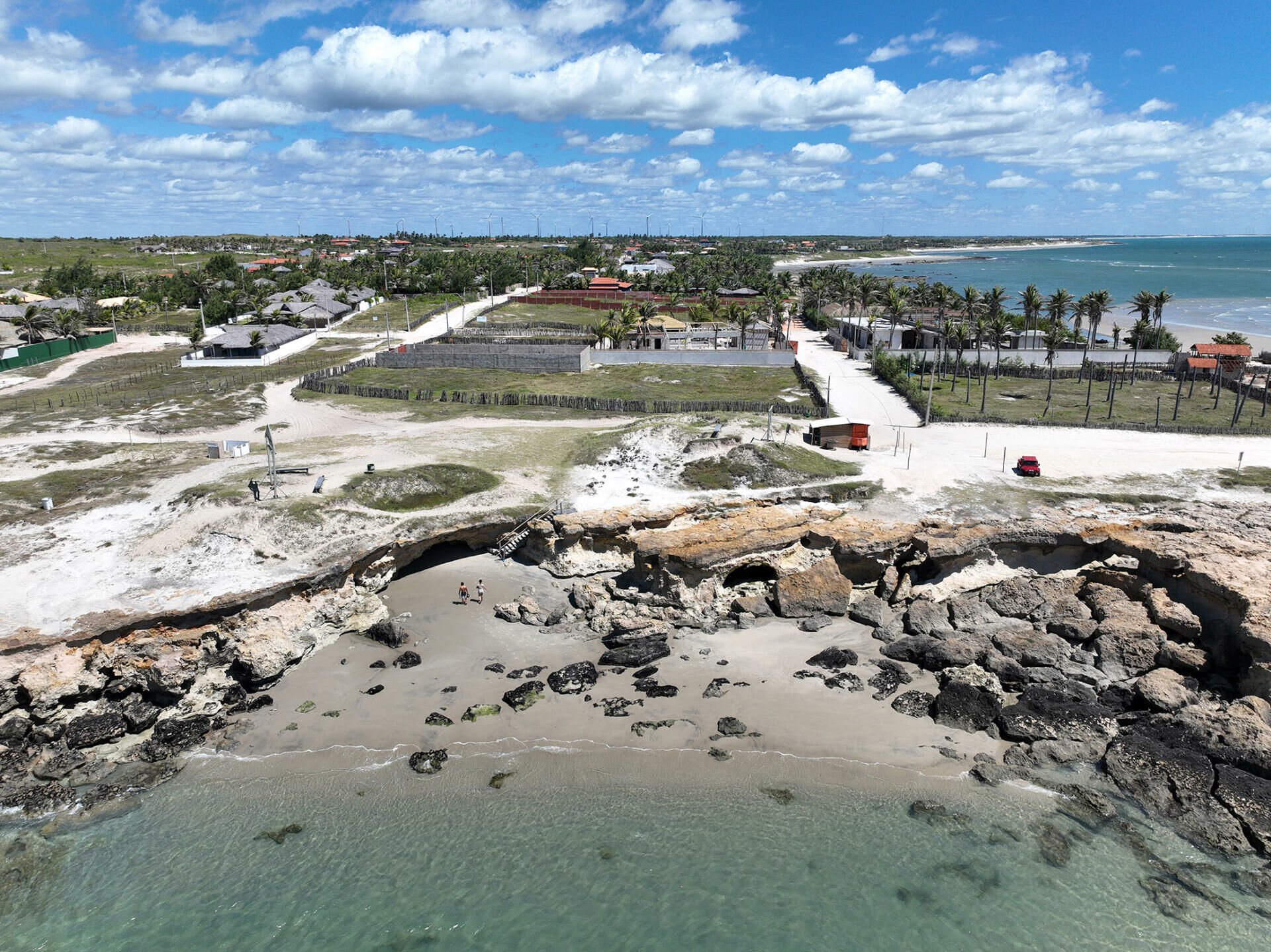 Imagem de Terreno com vista panorâmica frente mar, próximo ao mirante de Pontal do Maceió